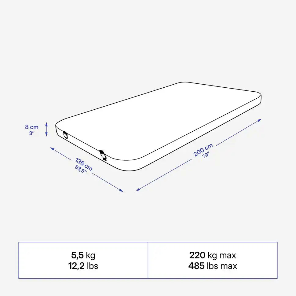Quechua Ultimate Comfort Self-Inflating Camping Mattress