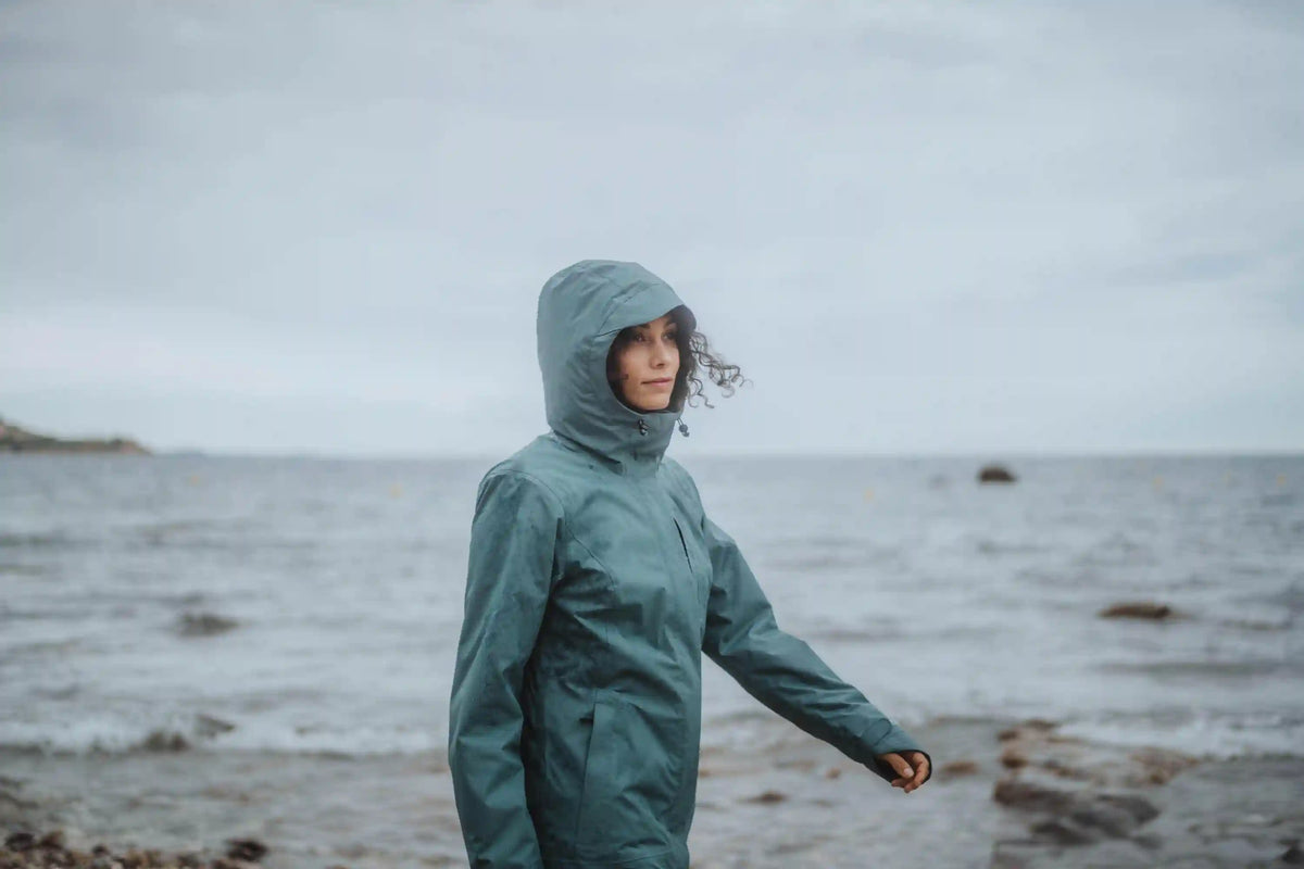 Quechua Women’s NH500 Waterproof Hiking Rain Jacket