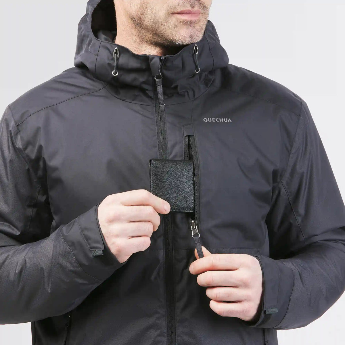 Quechua Men's NH500 Waterproof Winter Jacket
