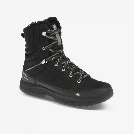 Quechua Men's NH100 Warm Waterproof High Hiking Boots