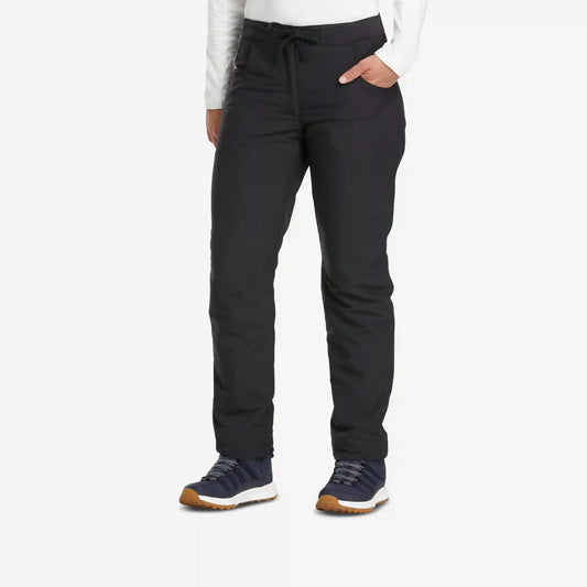 Quechua Women’s NH100 Water-Repellent Fleece-Lined Winter Hiking Pants