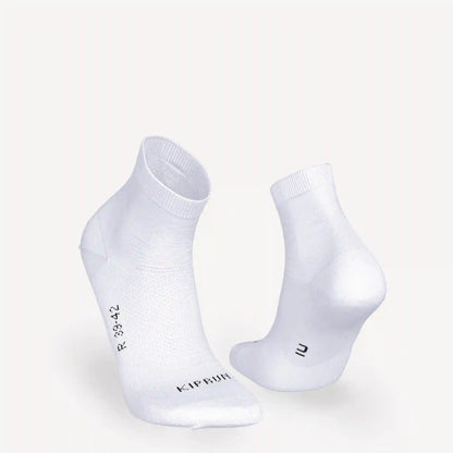 Kiprun Run 500 Thin Breathable Mid Socks 2-Pack