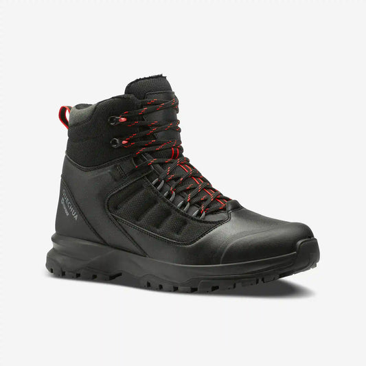 Quechua Men's NH500 Warm Waterproof Mid Snow Hiking Boots