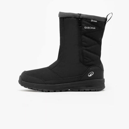 Quechua Men’s NH100 Warm Waterproof Easy-On Snow Hiking Boots